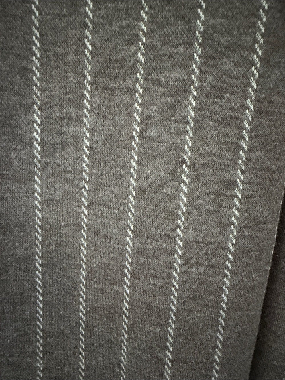 a new day Brown Pinstripe Cropped Ankle Pants - Picture 2 of 4